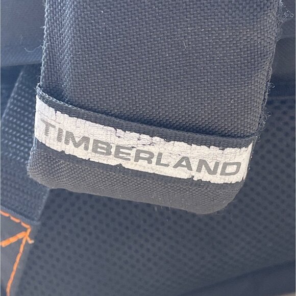 Timberland Capuccino & Orange Accents Jay Peaks Adjustable Straps Backpack Sz L - Picture 5 of 13